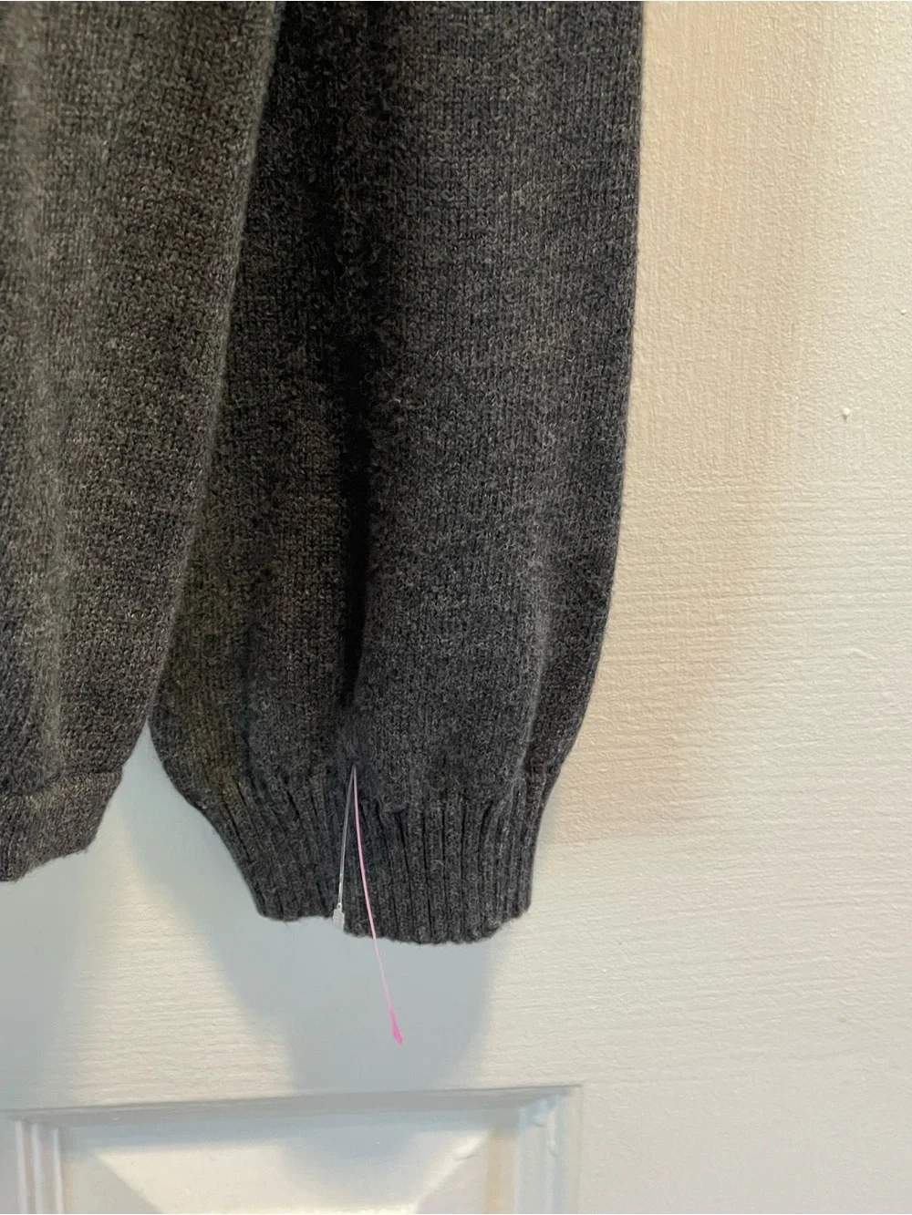 100% Authentic Calvin Klein Men's Quarter-Zip Mock Neck Sweater